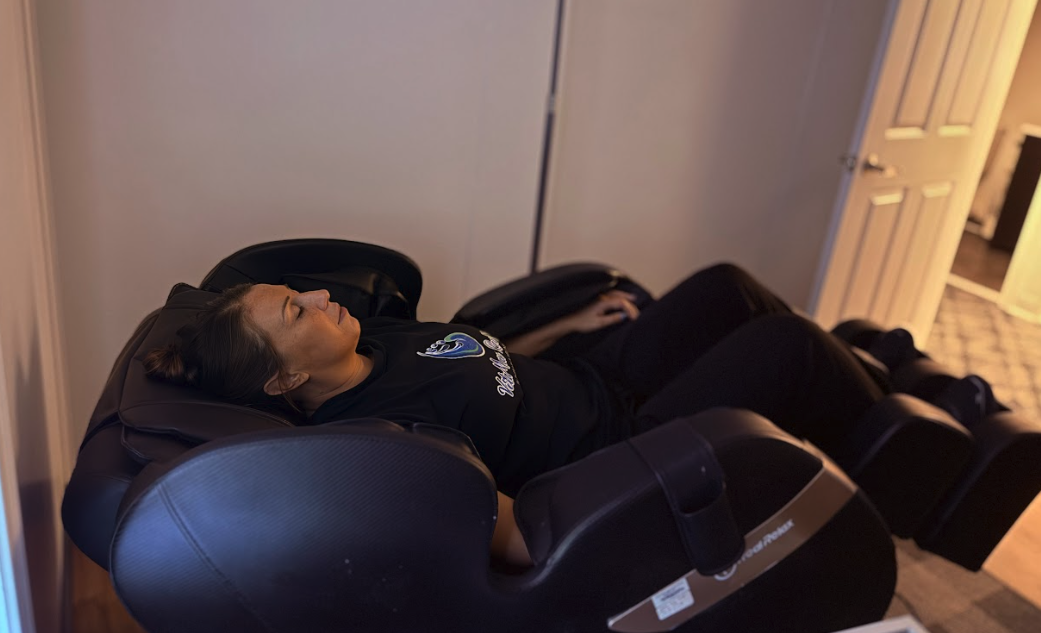 Massage Chair at VitaMax RevIVe Saginaw clinic