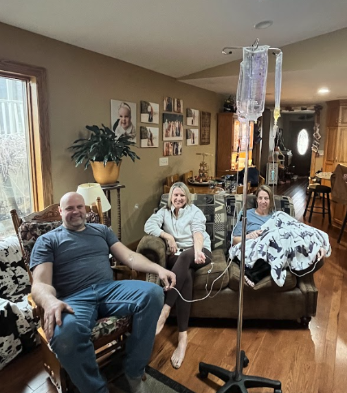 Group IV therapy party with Nashville mobile service by VitaMax RevIVe