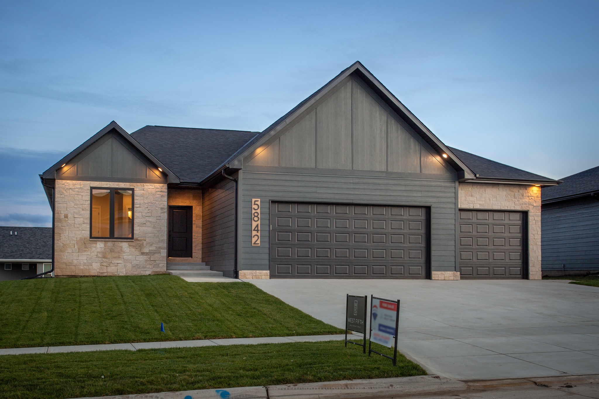 West 5th custom home hero
