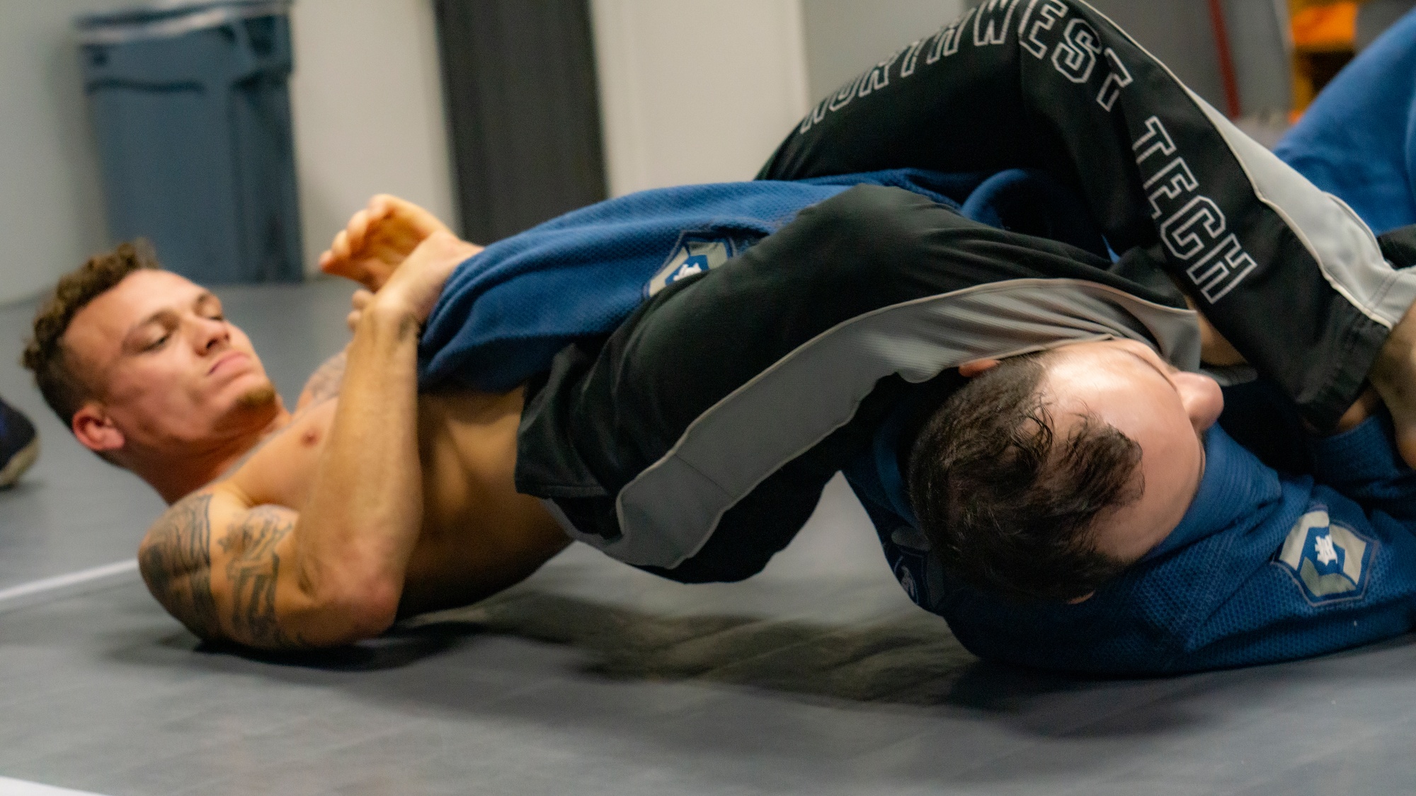 BJJ Clarksville TN Wildside — advanced jiu-jitsu sparring and technical position