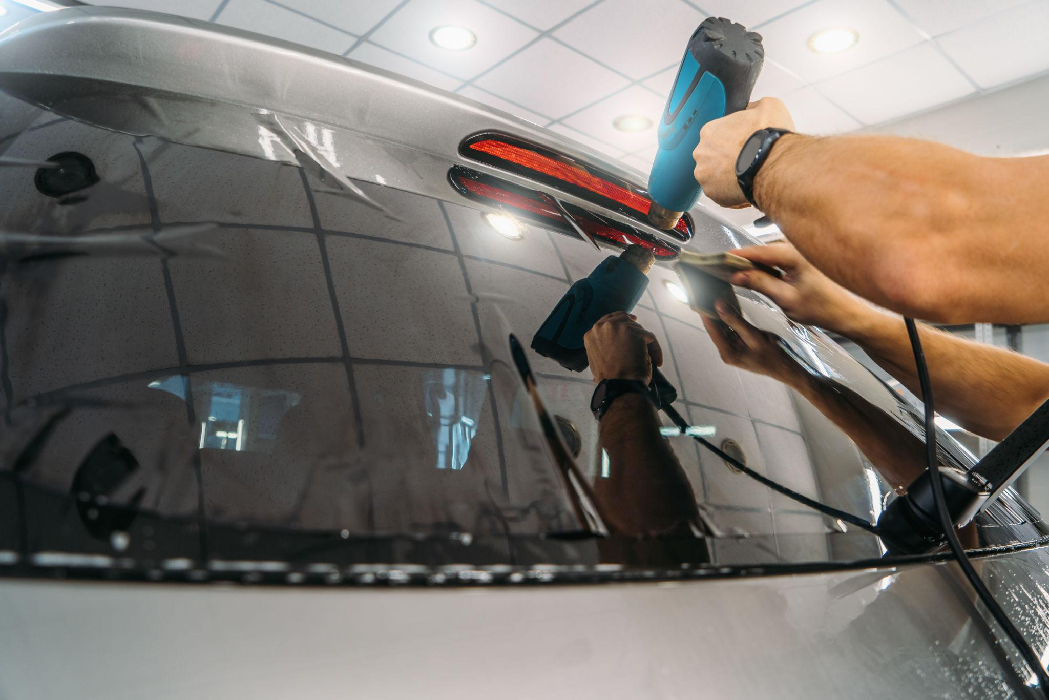 Window Tint Installation 3