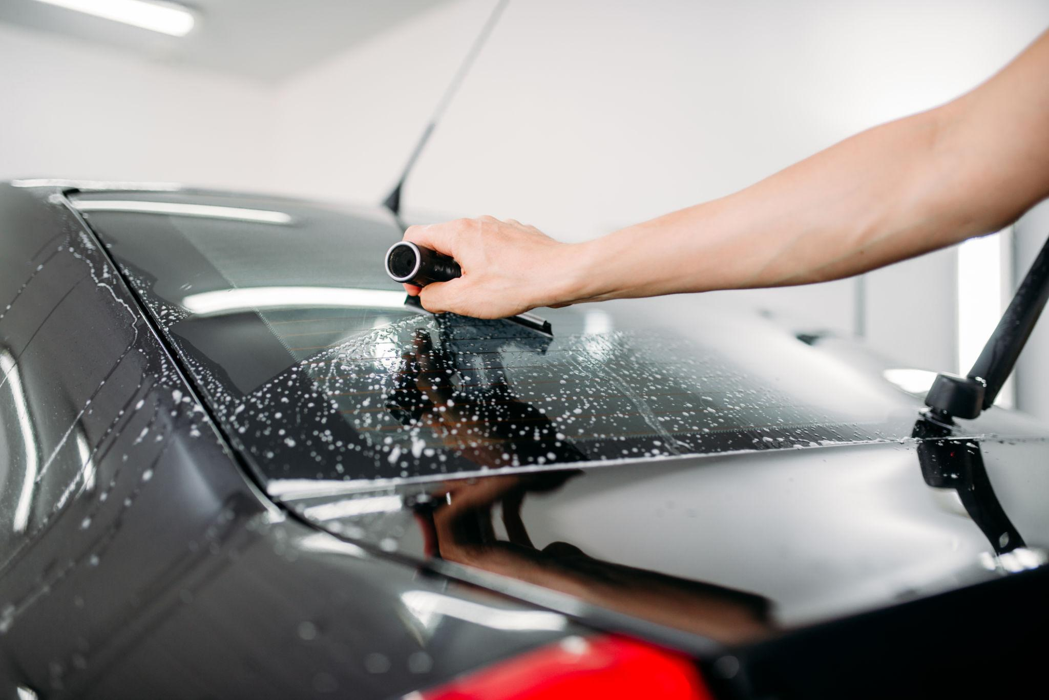 Window Tint Installation 2