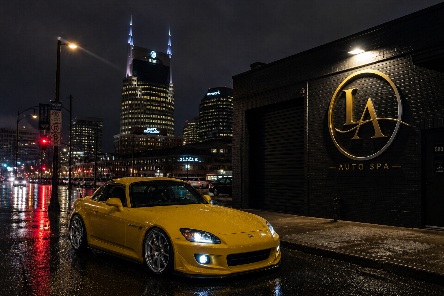 Premium luxury car detailing studio