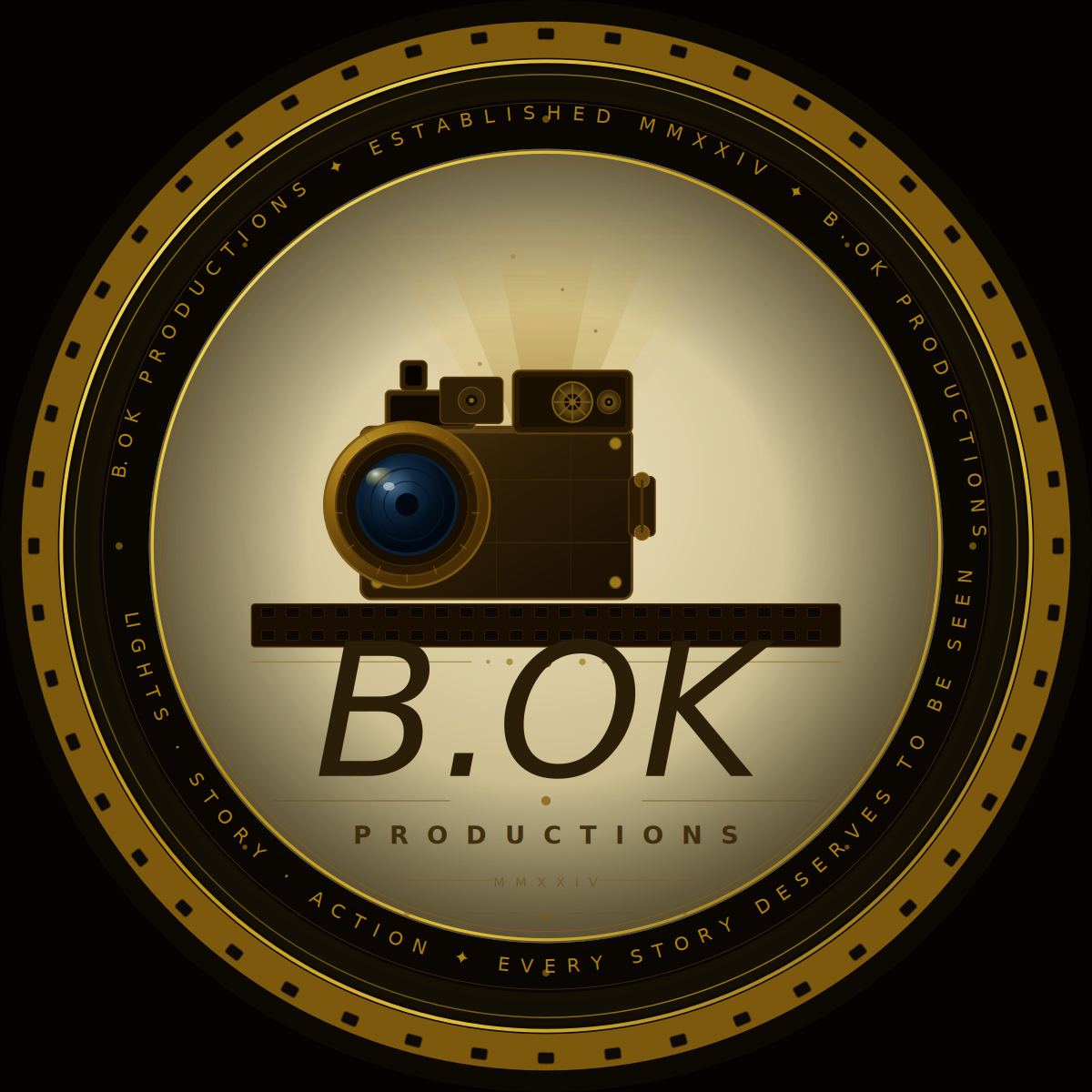 B.OK Productions Official Seal