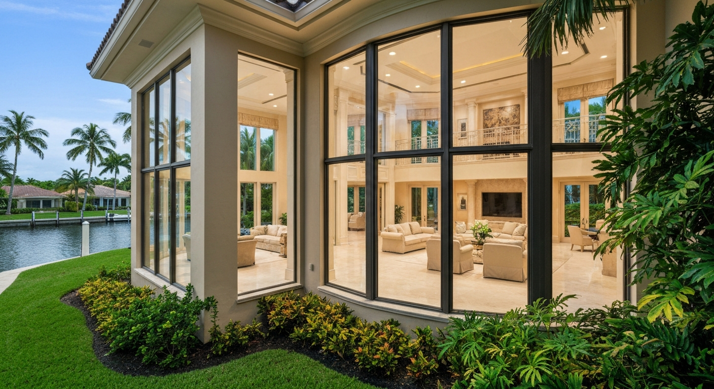 Luxury waterfront estate in Port Royal Naples