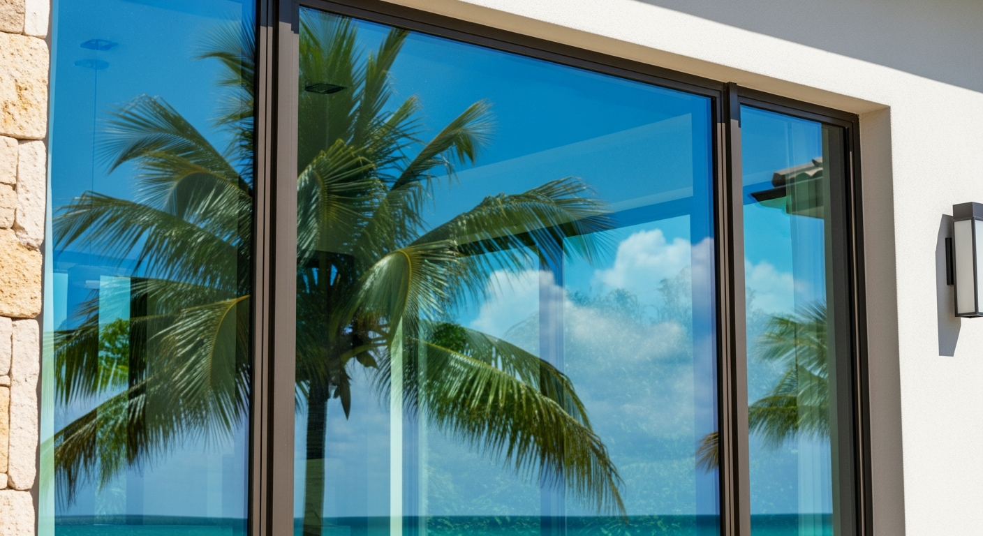 Crystal clear modern windows