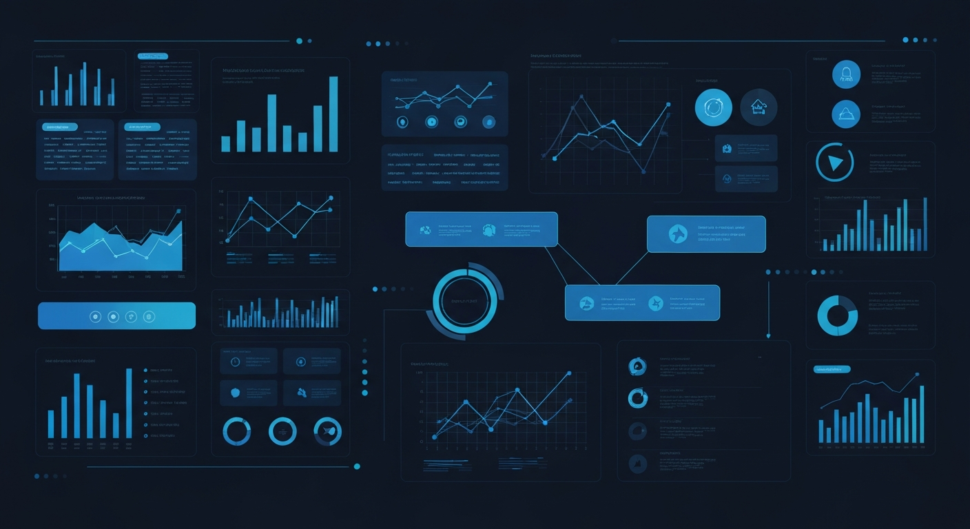 Digital Dashboard Illustration