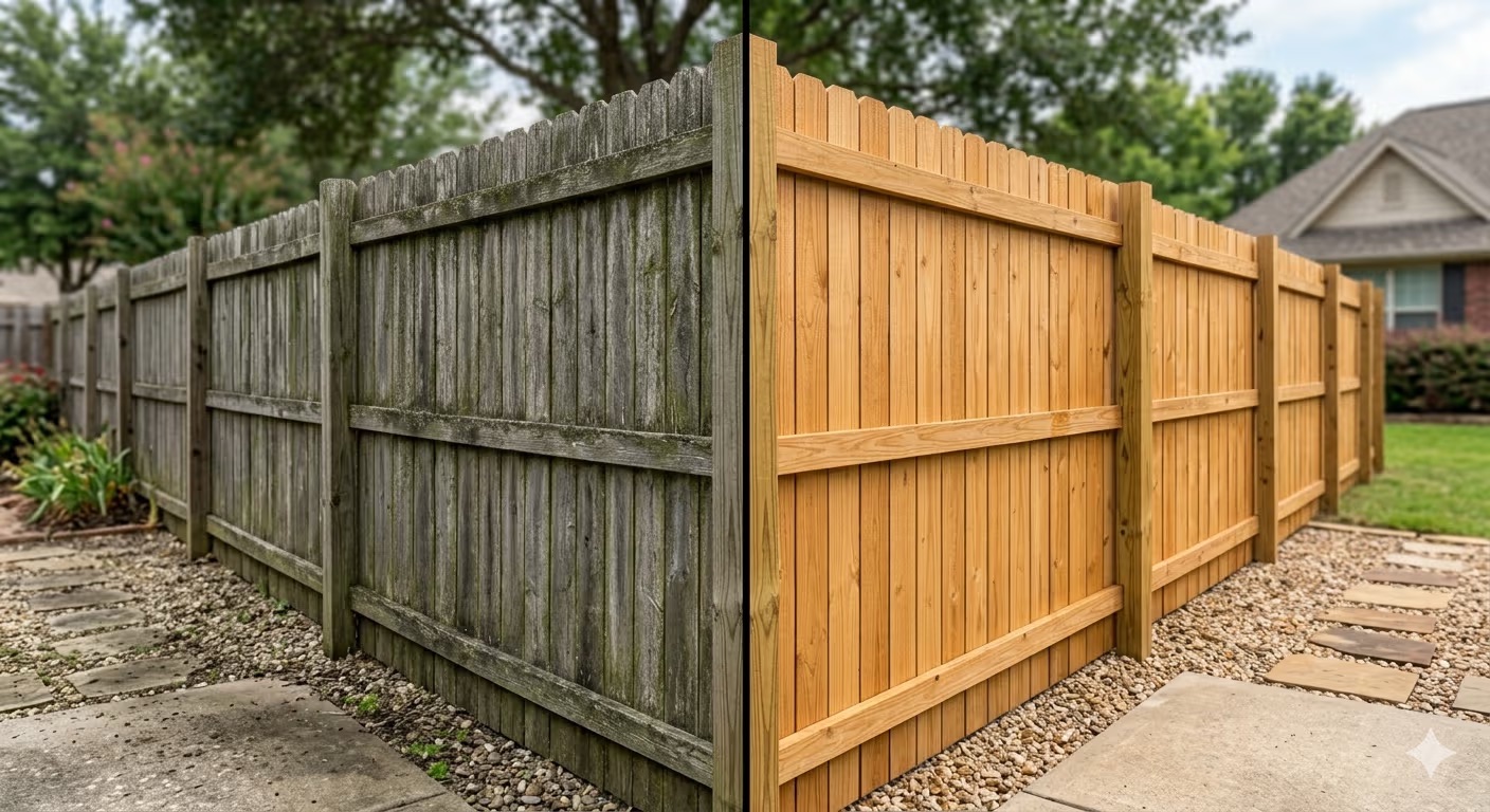 Fence Cleaning: How to Bring Wood and Vinyl Fences Back to Life