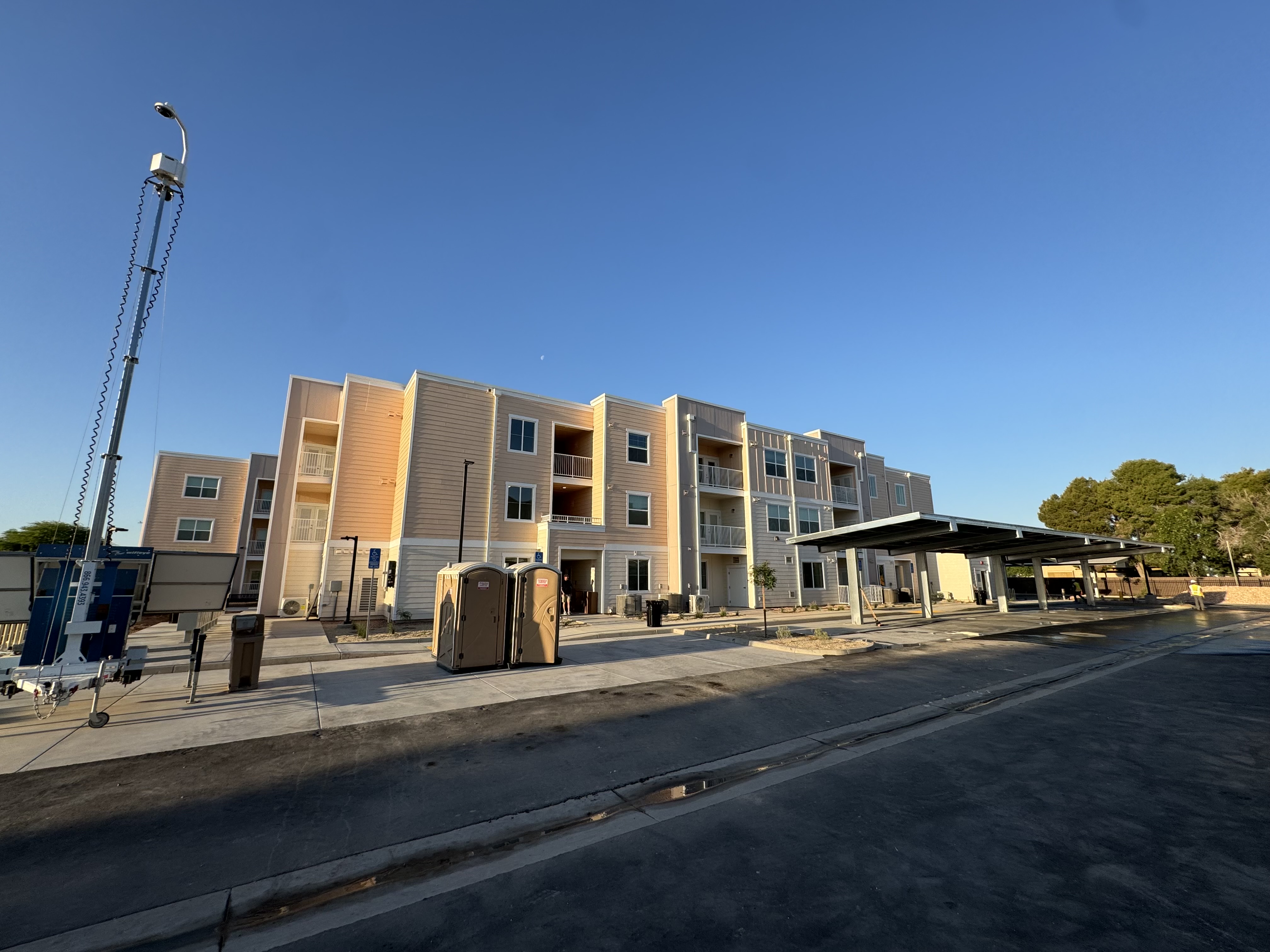 Commercial Apartment Complex Pressure Washing in Fresno, CA