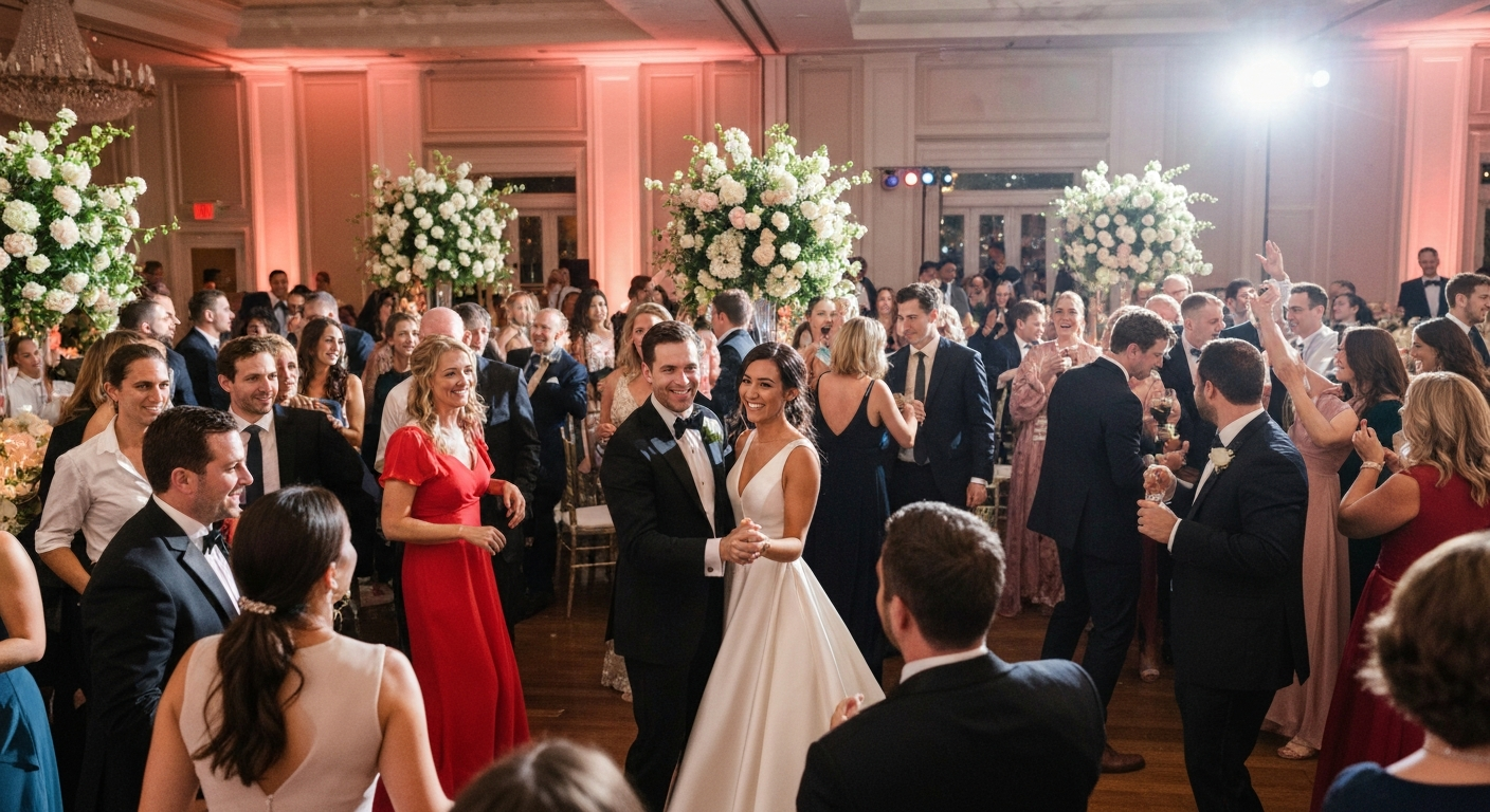 Wedding celebration by Y? Entertainment
