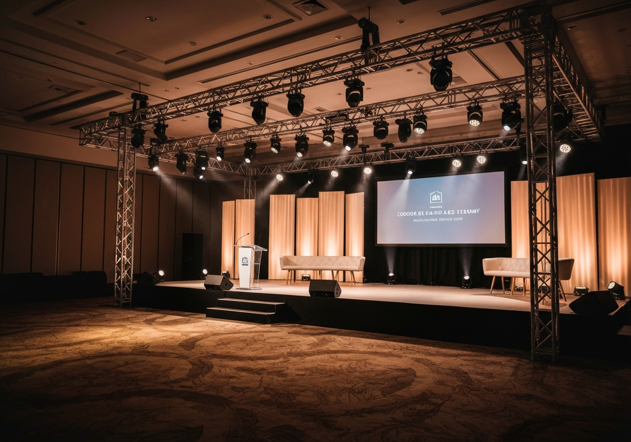 Corporate Award Ceremony Stage