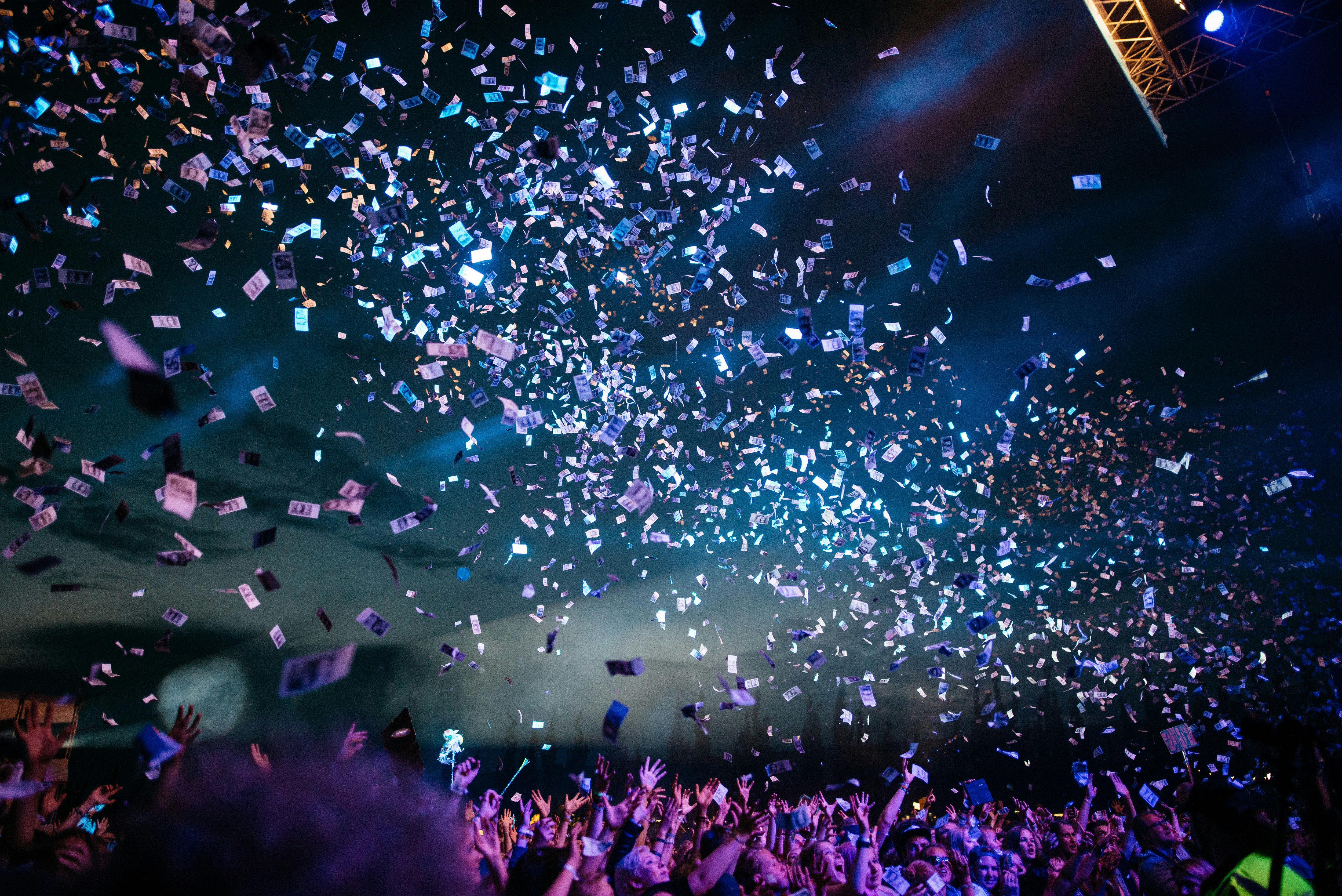 School Dance Crowd