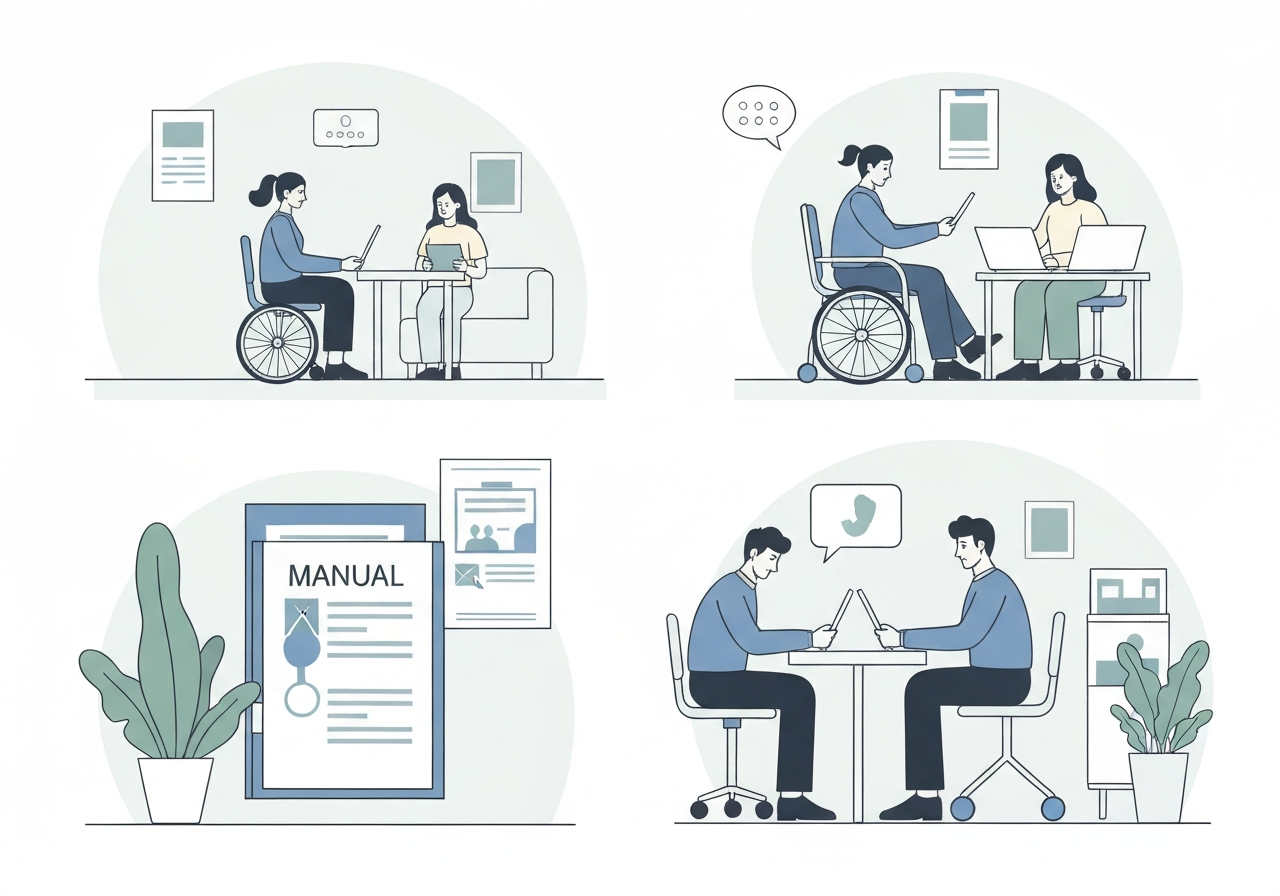 Behaviour Support Training illustration