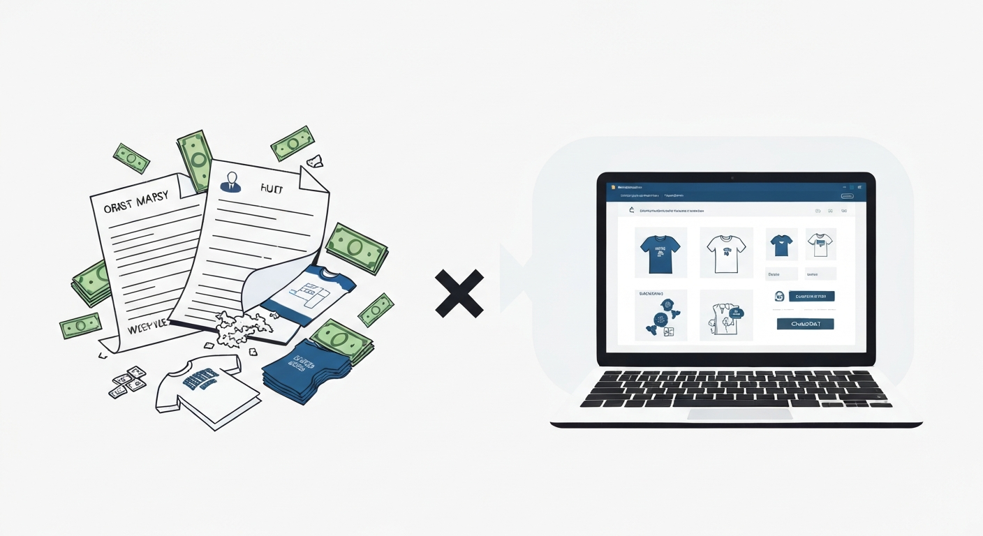 Transition from paper forms to online spirit stores