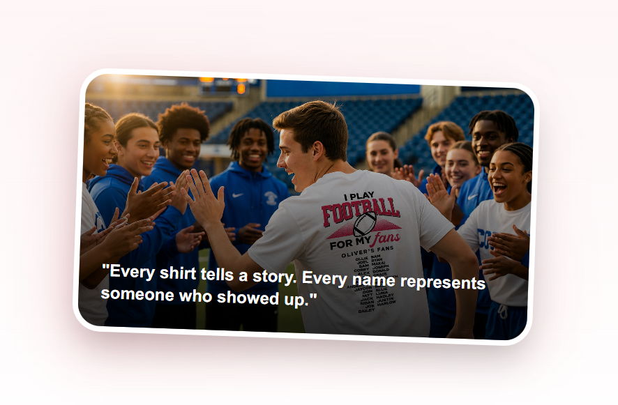 Fan Fuel Stores custom merchandise platform