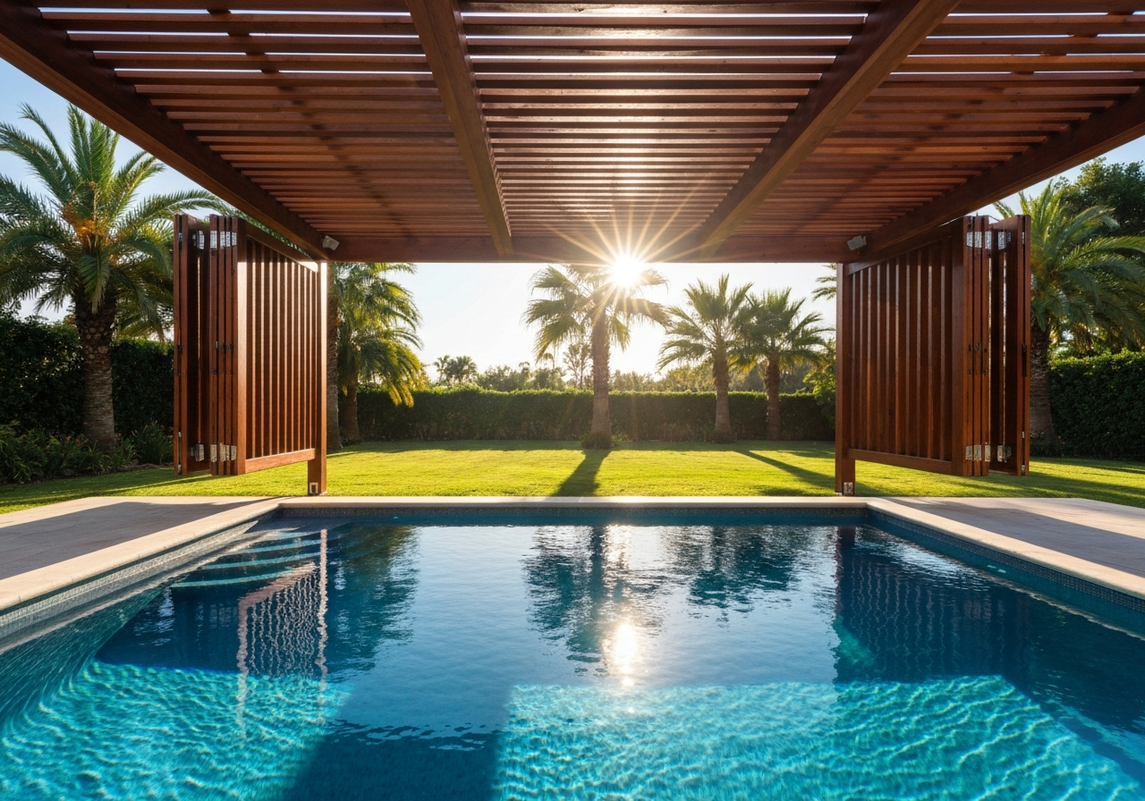 Modern Patio Cover Installation