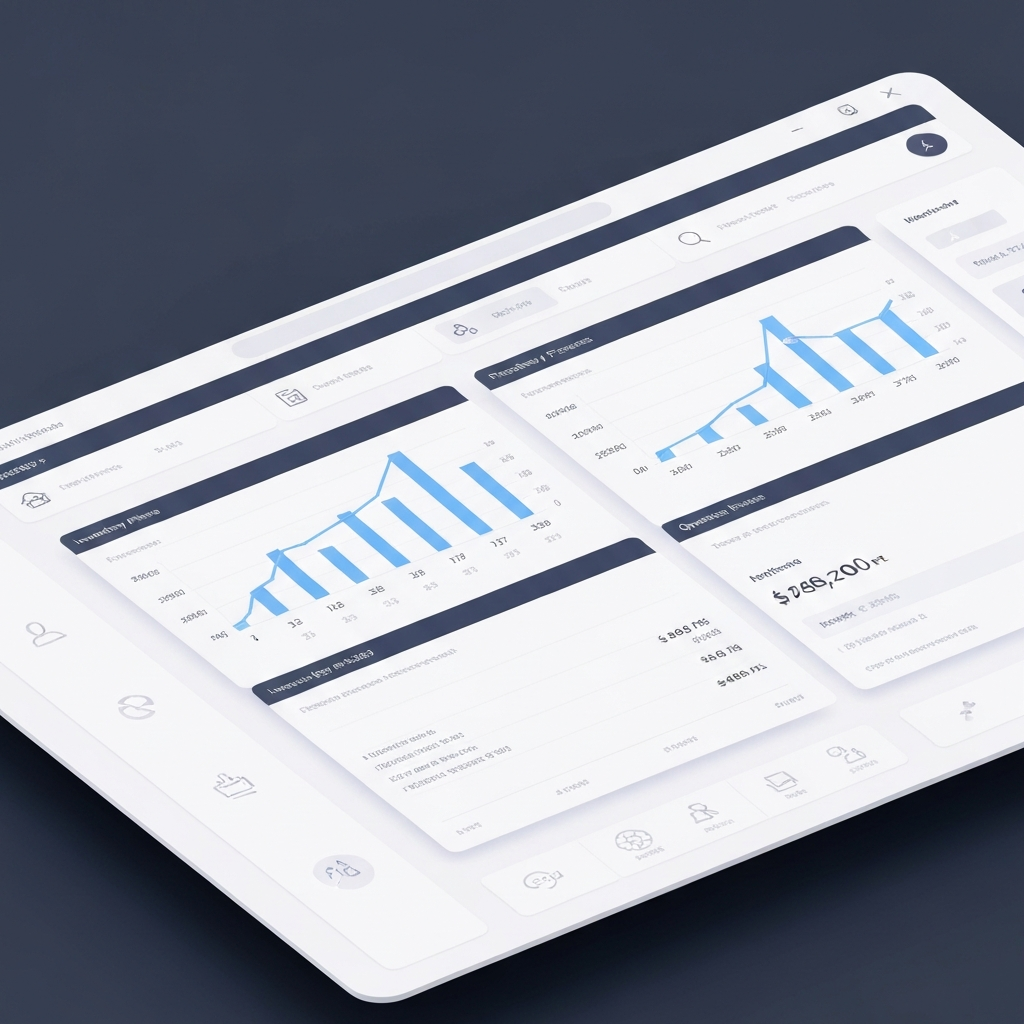 Small business AI automation dashboard
