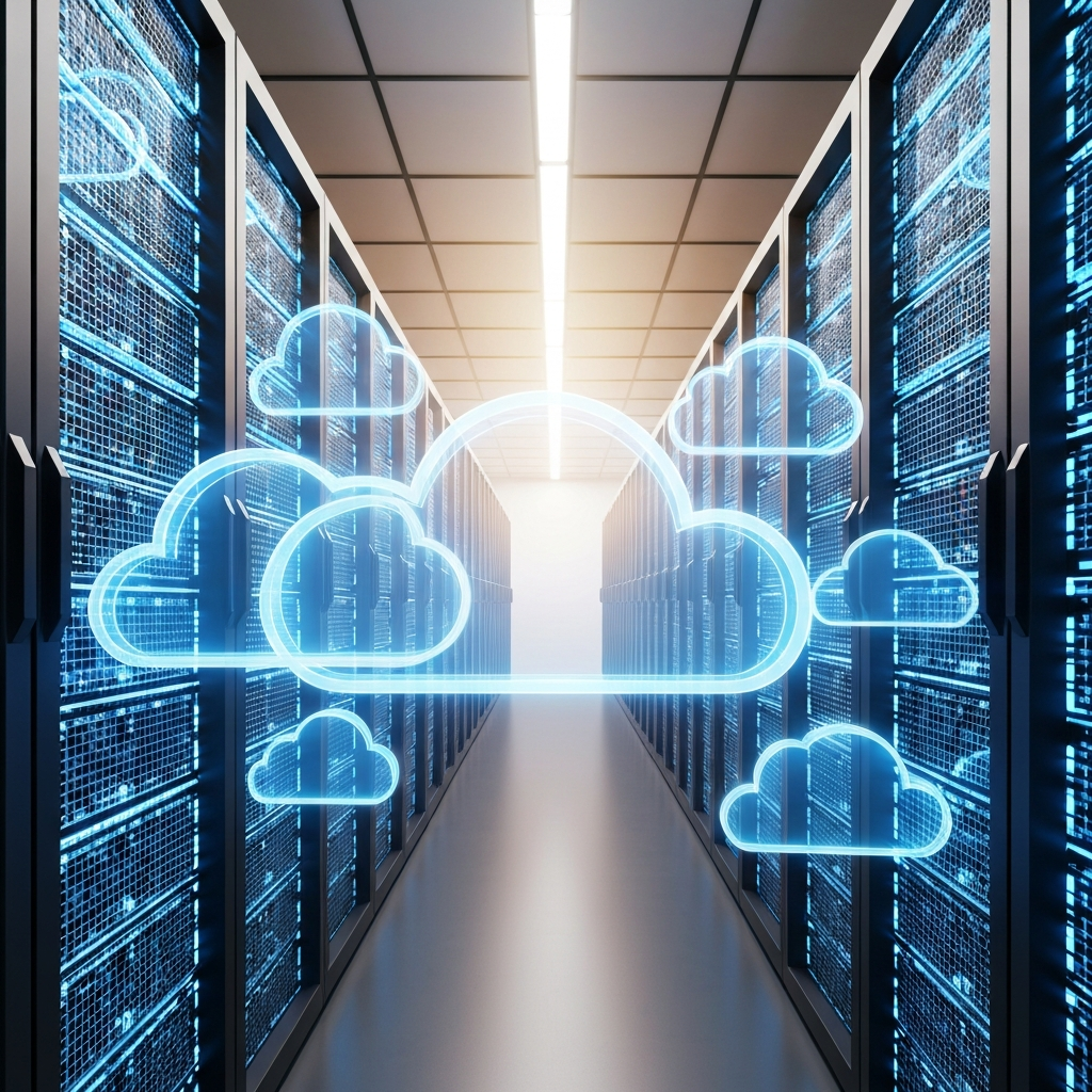 Cloud hosting infrastructure and servers