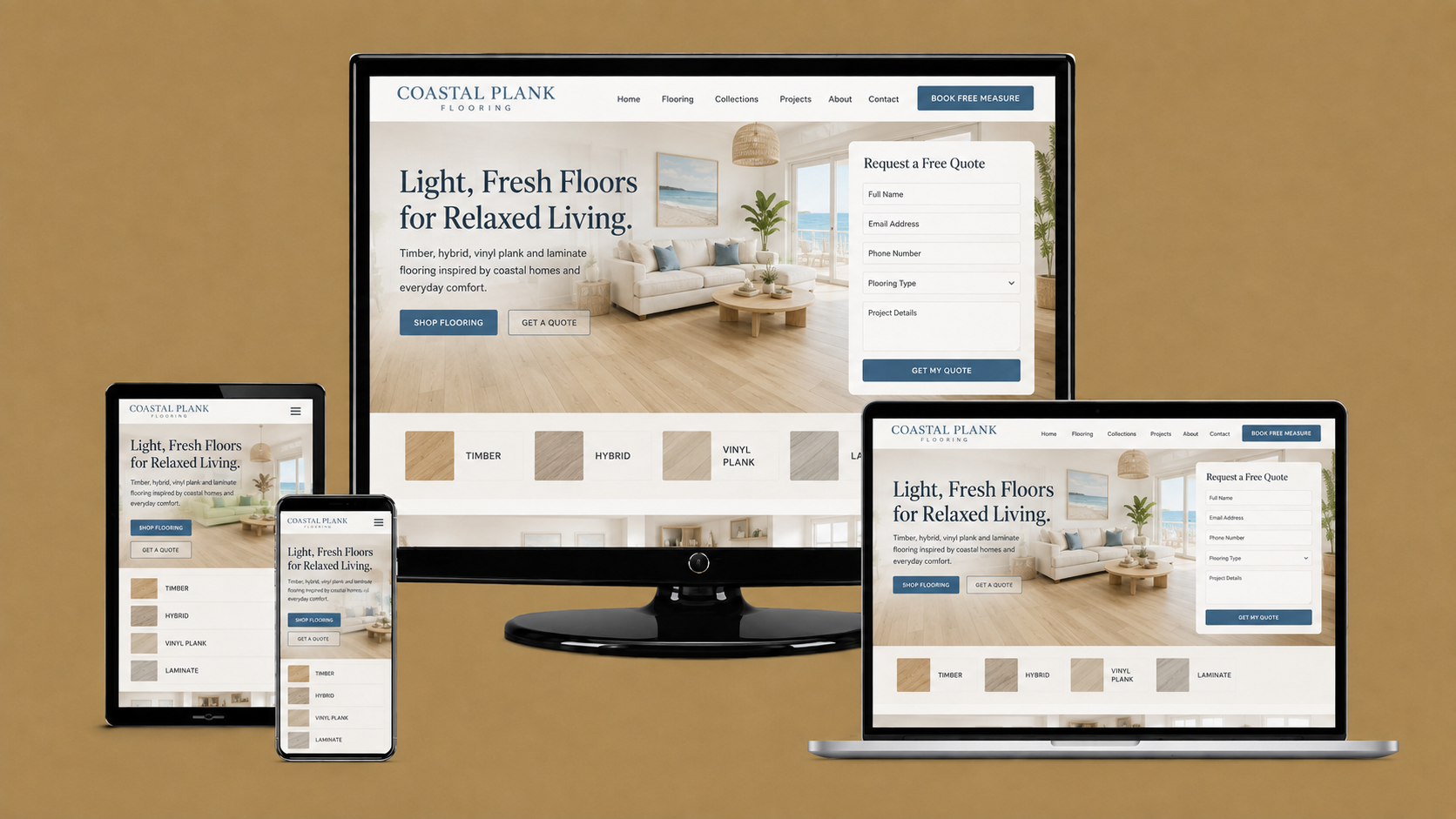 Website and marketing system built by AI Applet Boutique Agency for client 12