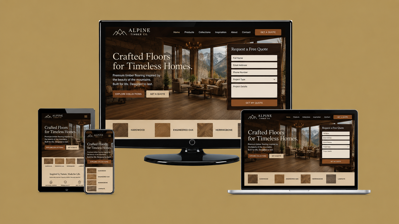 Website and marketing system built by AI Applet Boutique Agency for client 8