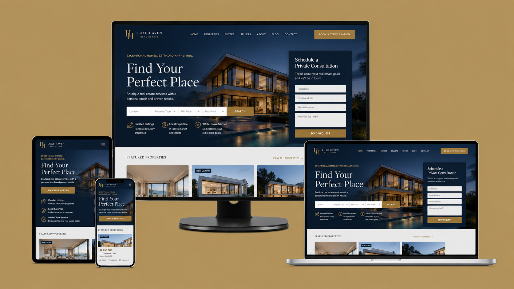 Website and marketing system built by AI Applet Boutique Agency for client 6