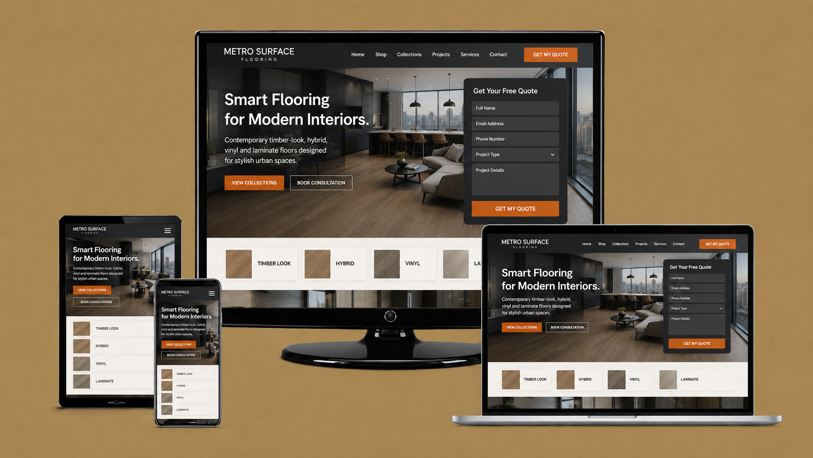 Website and marketing system built by AI Applet Boutique Agency for client 9