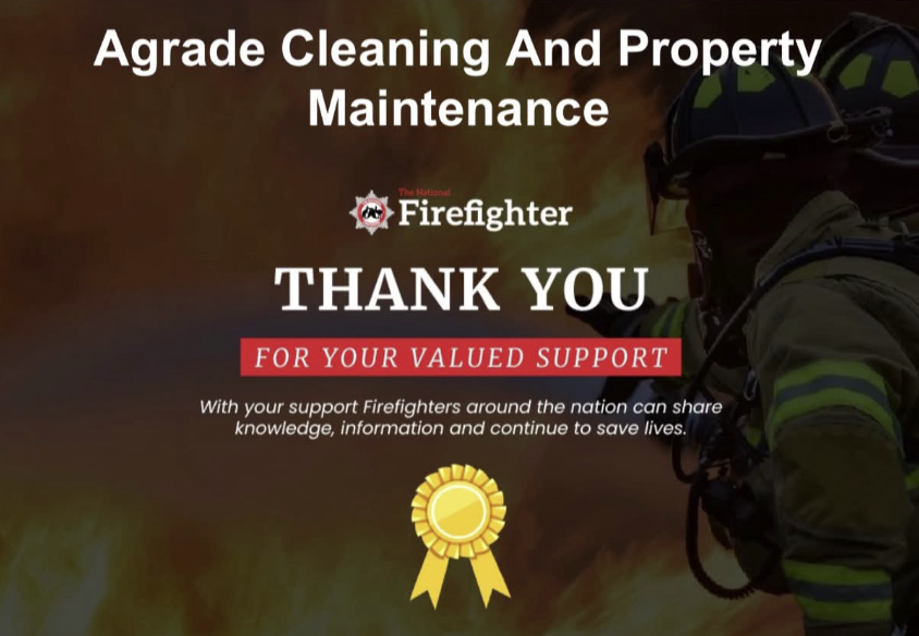 National Fire Fighter Corp Sponsor