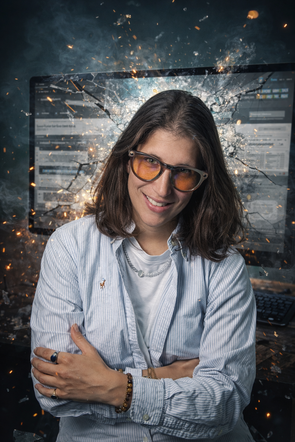 Portrait de Andrea Soler, fondatrice de l'agence