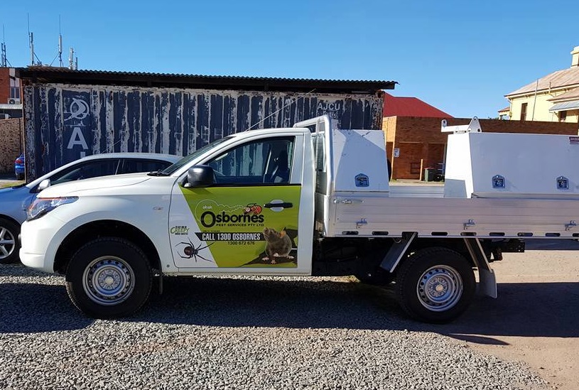 Osborne's Pest Services truck