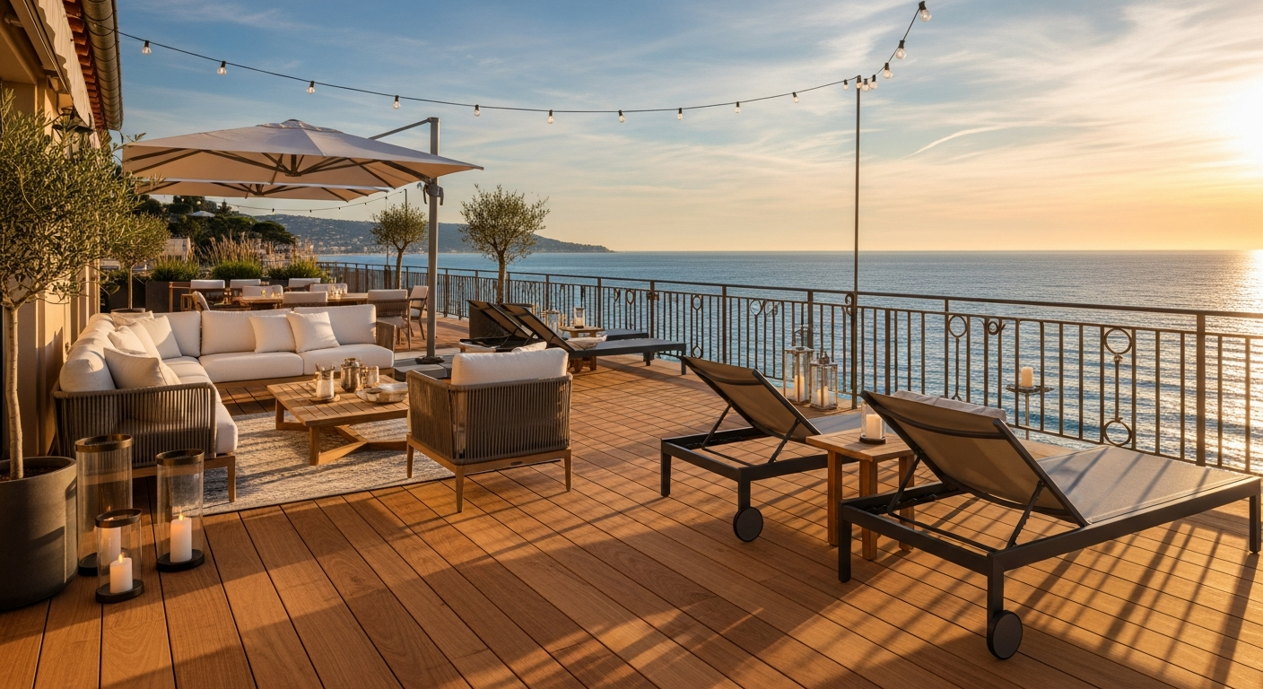 Terrasses à Opio, Villeneuve-Loubet et alentours