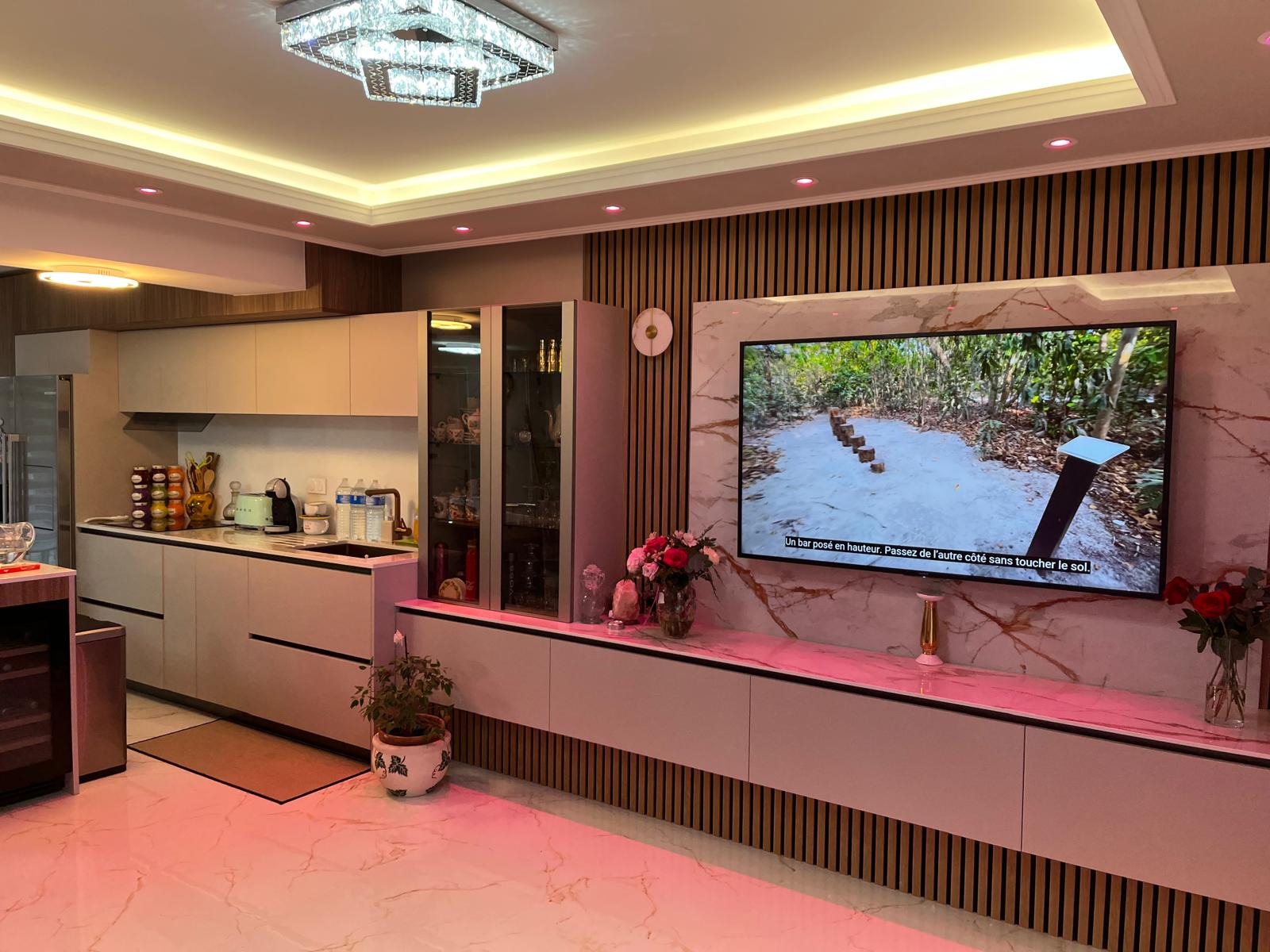 Espace de vie moderne