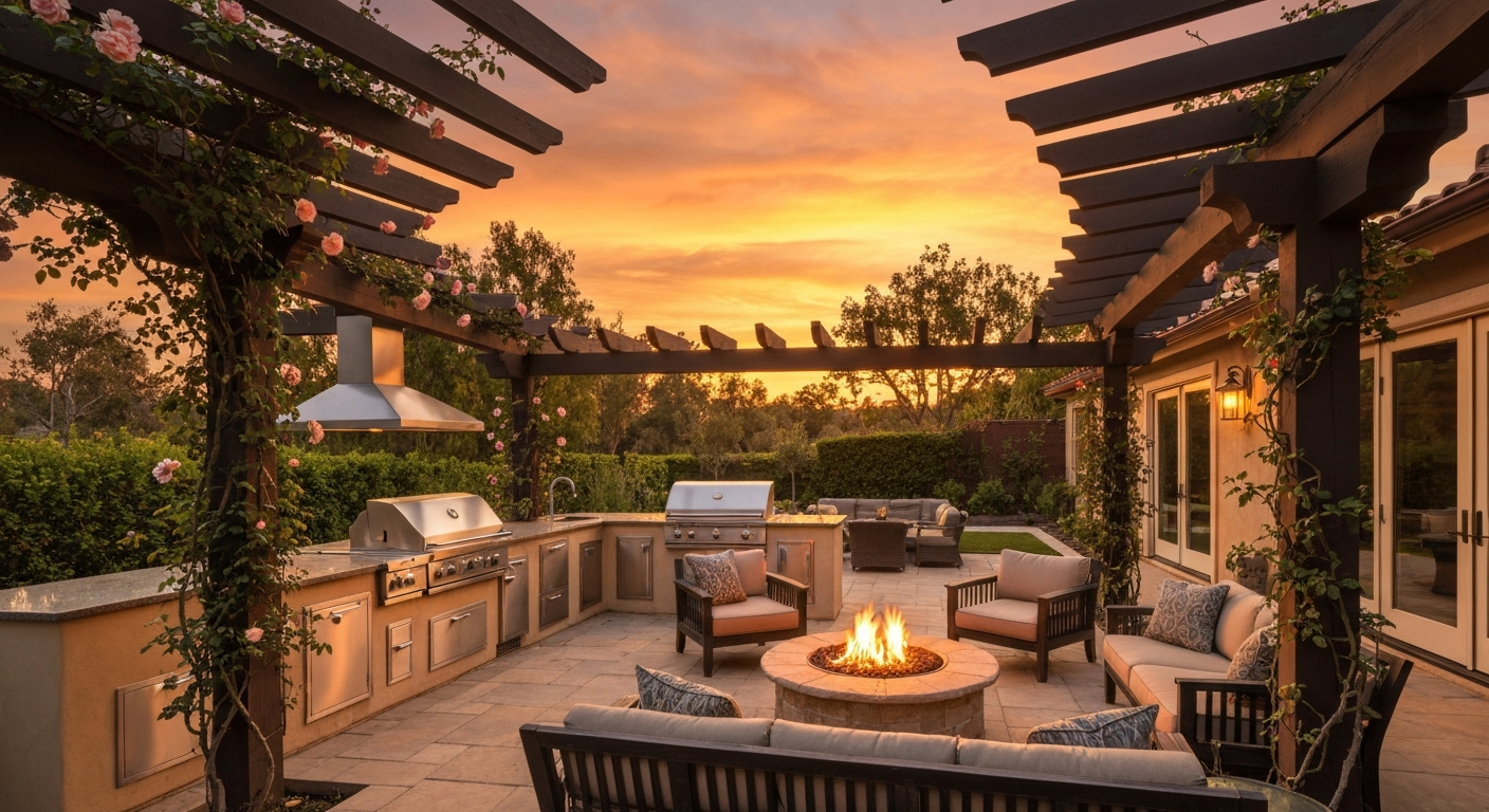 Outdoor Living Spaces in Southern California - Venguard Construction services