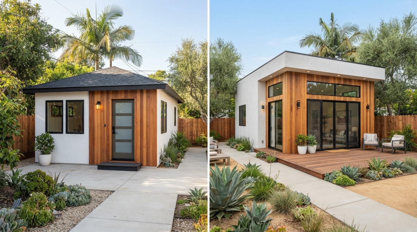 Garage Conversion vs. Detached ADU in California (2026): Costs, Permits, Pros & Cons