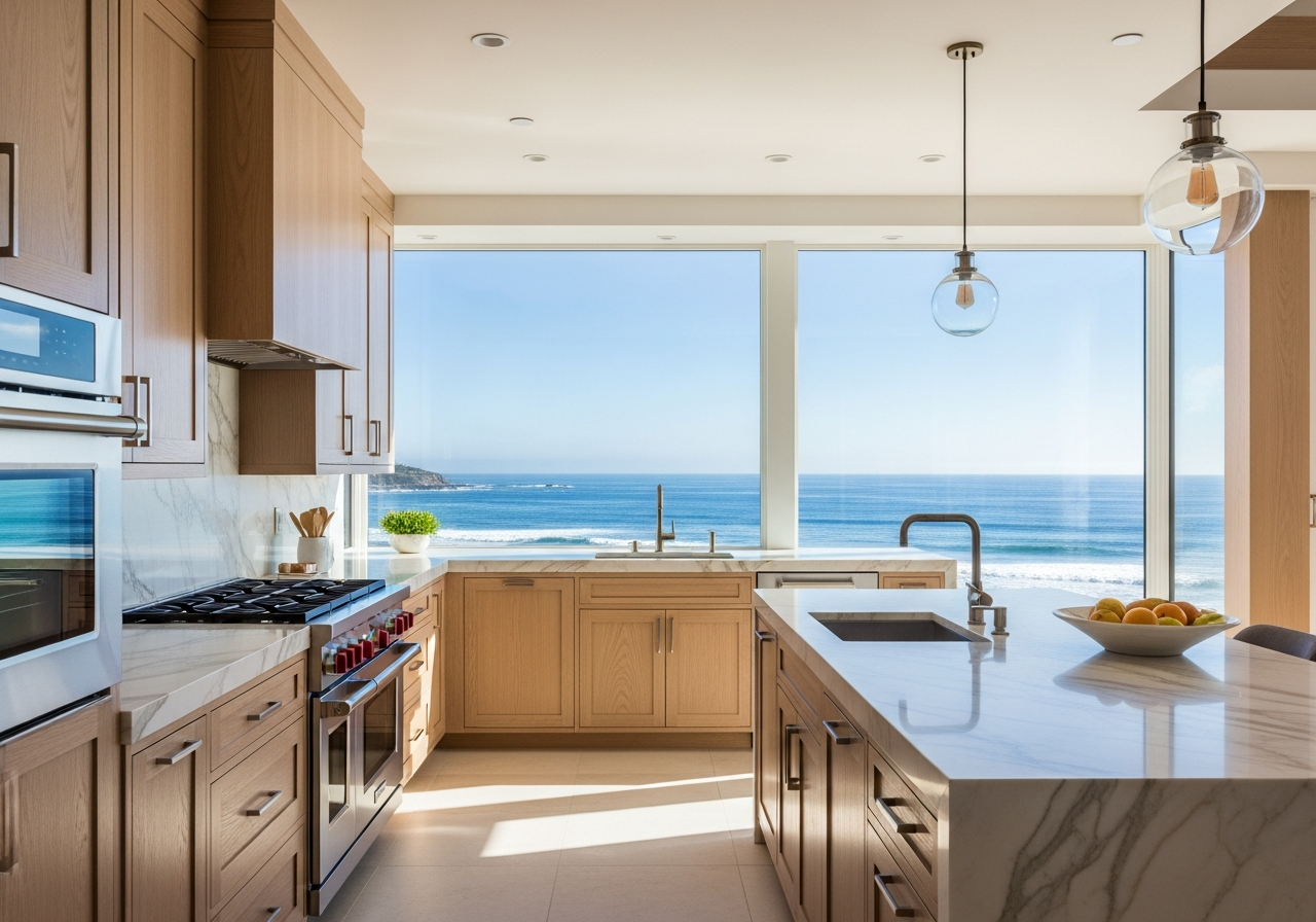 Luxury kitchen remodel in Emerald Bay Laguna Beach