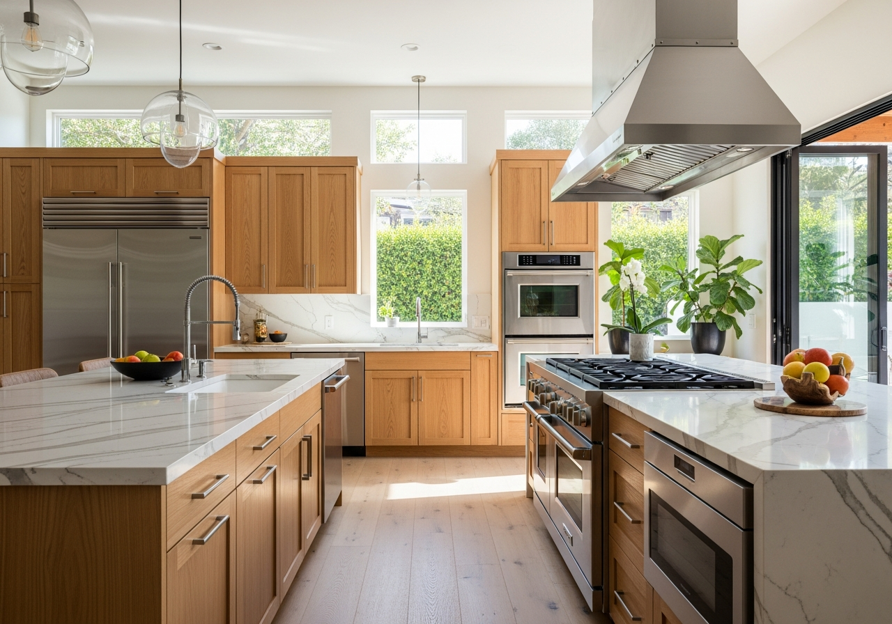Luxury kitchen remodel in Silver Lake, Los Angeles
