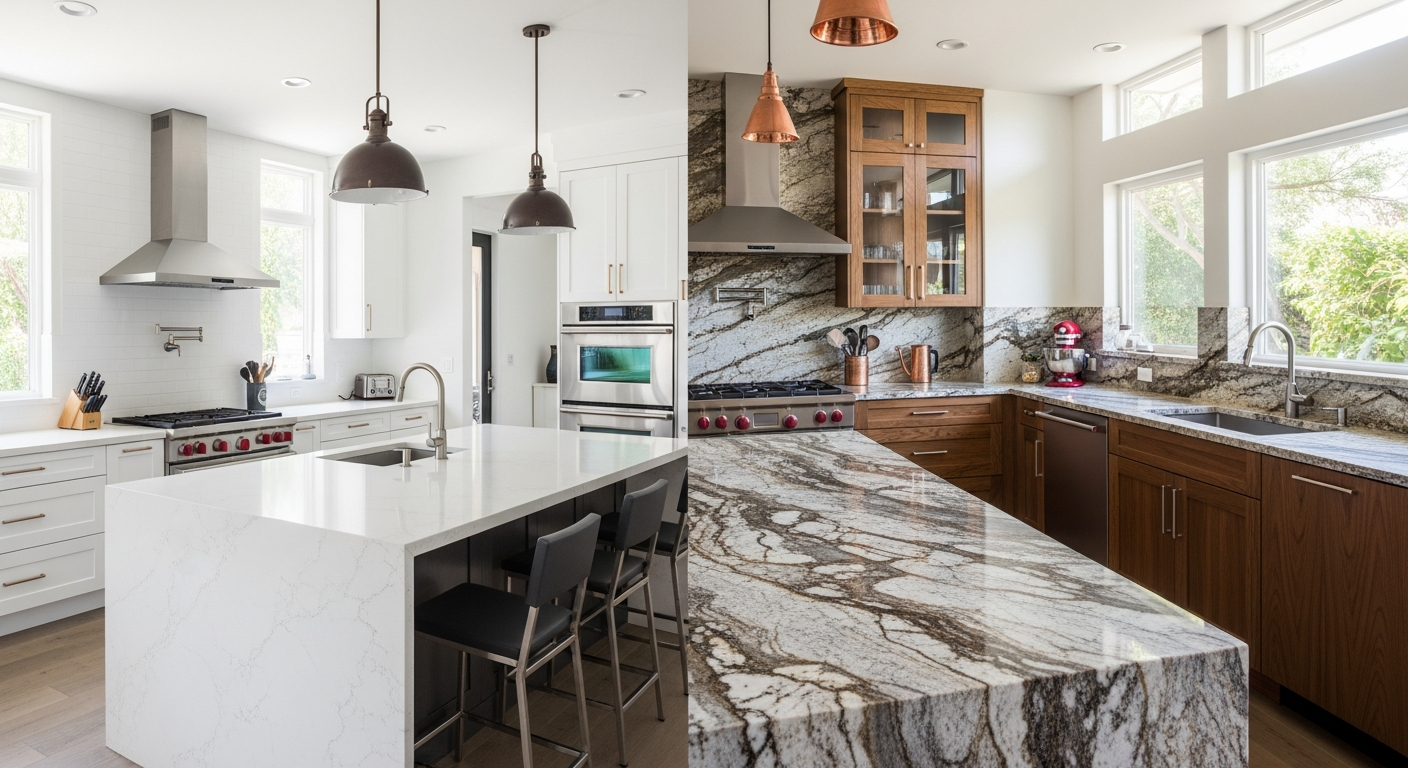 Quartz vs. Granite Countertops: Which Is Best for Your Kitchen Remodel? (2026 Guide)