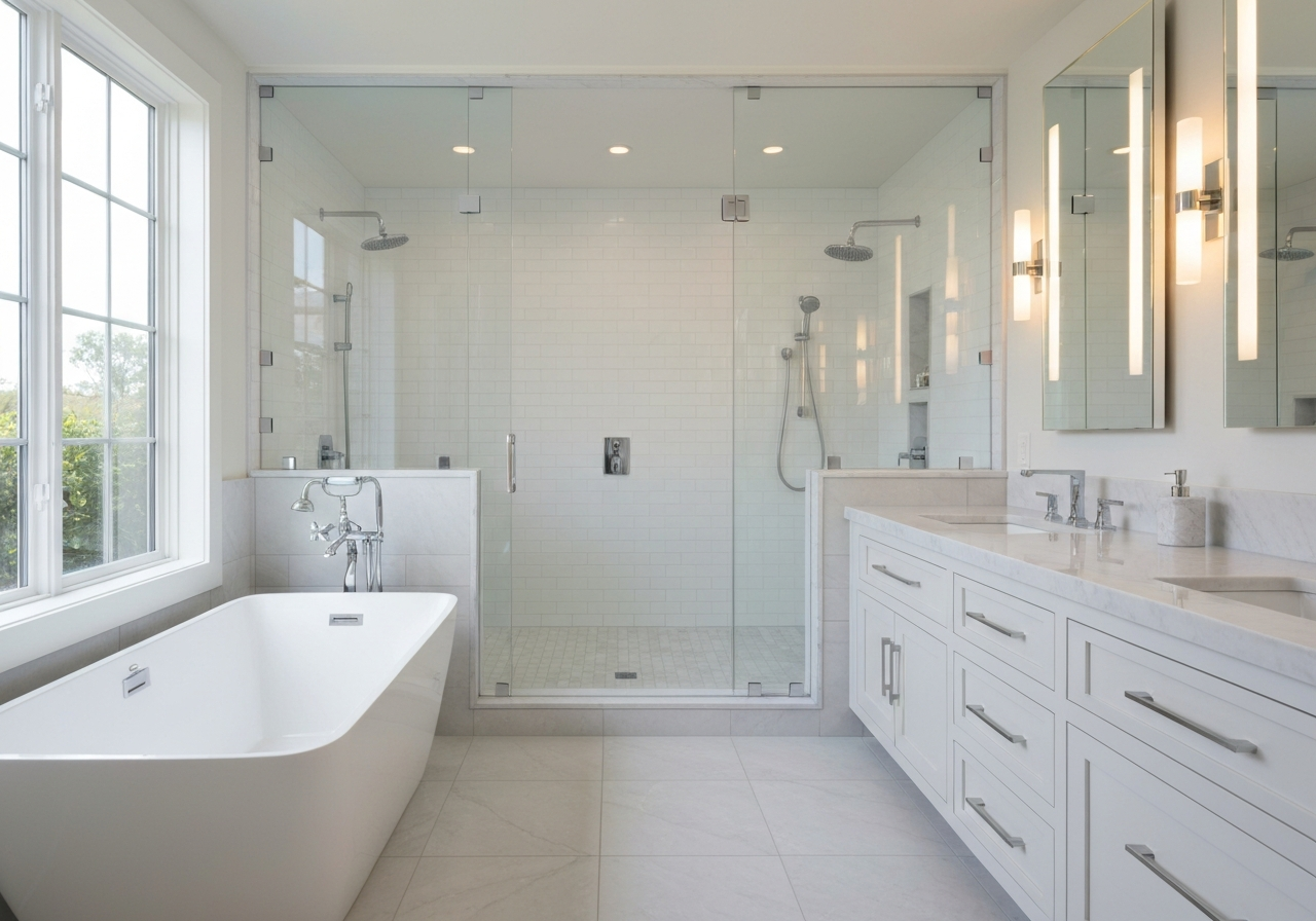 Master bathroom renovation in Portola Hills