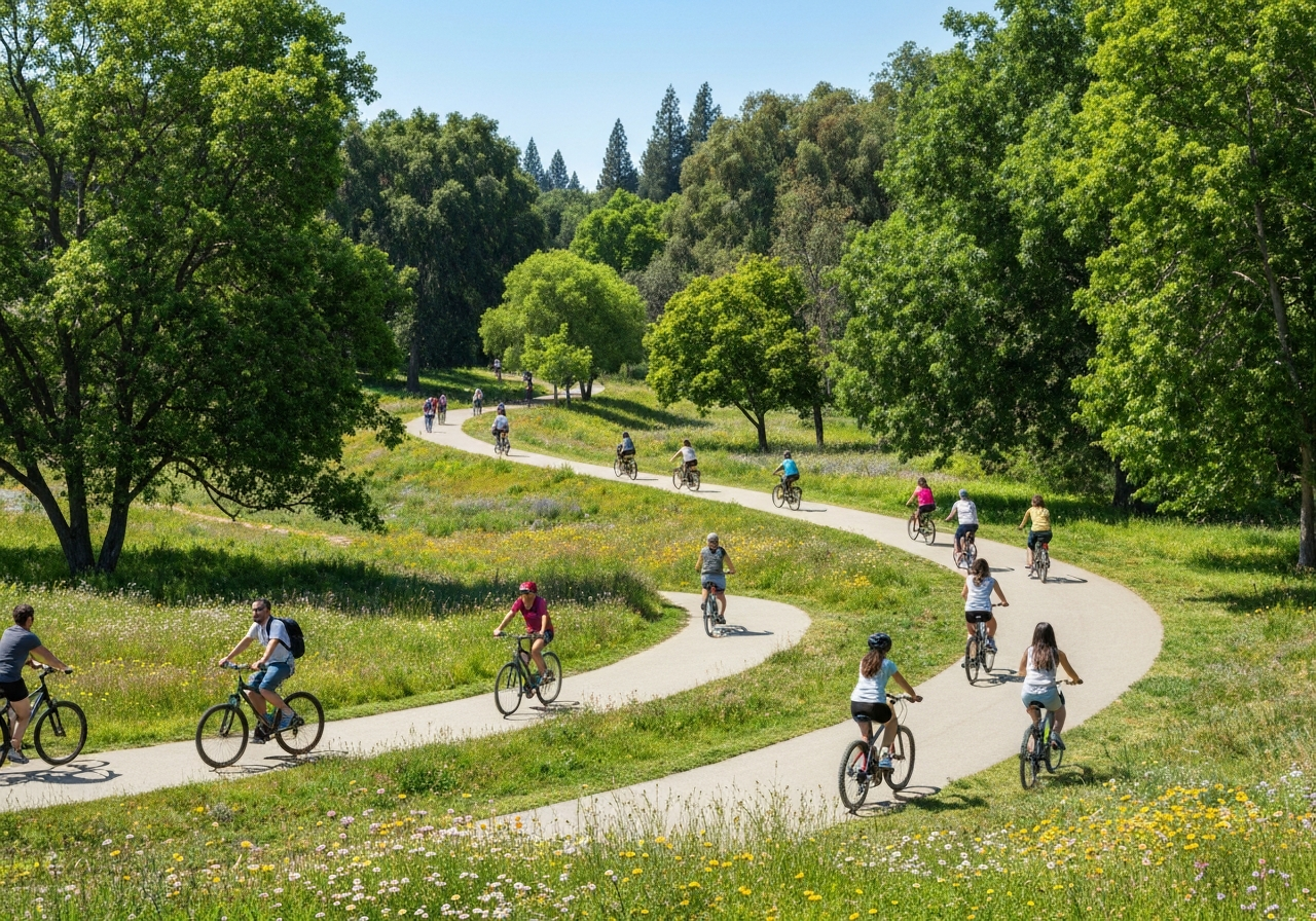 American River recreation in Fair Oaks