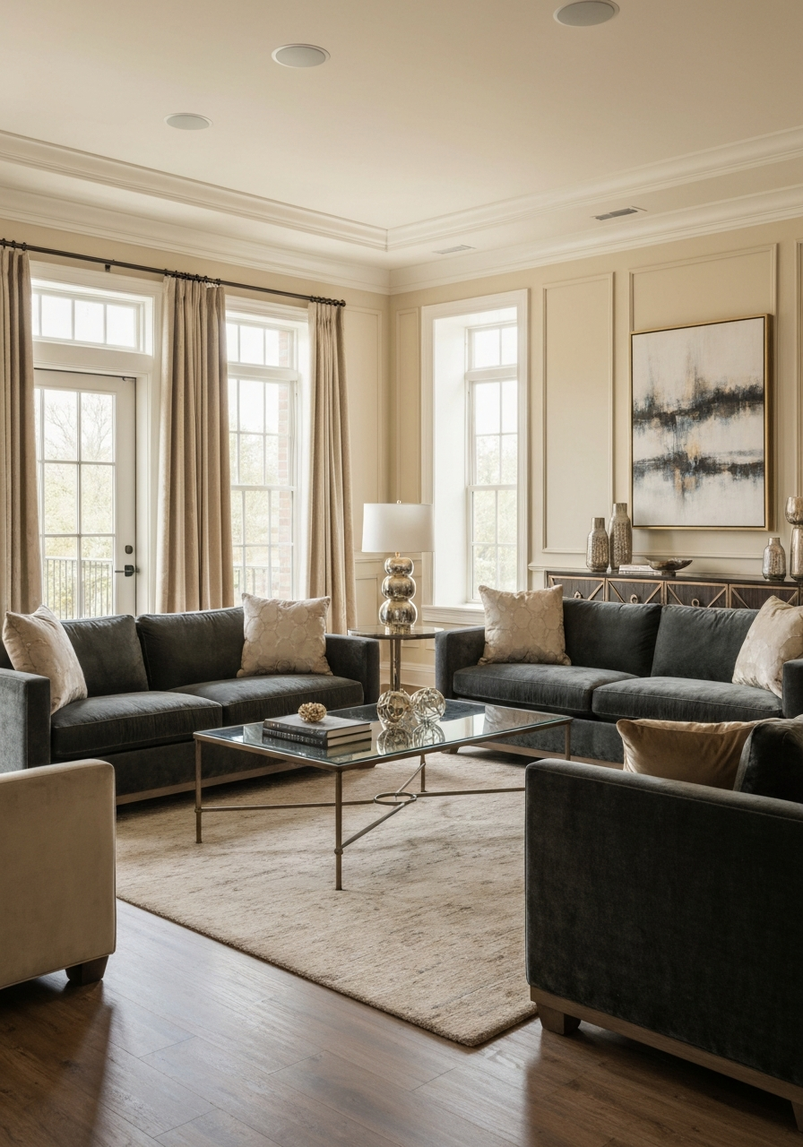 Elegant, comfortable living space in an independent living community