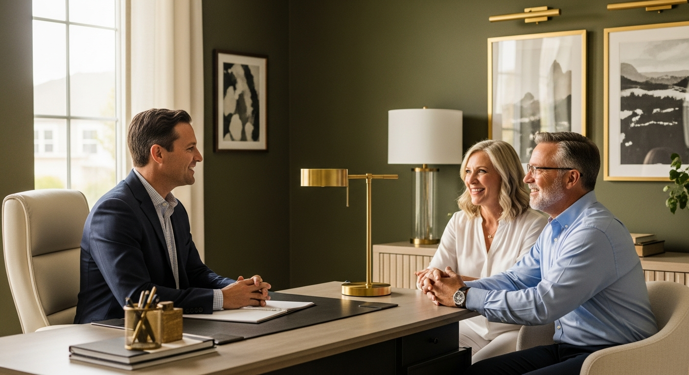 Family meeting with trusted advisor