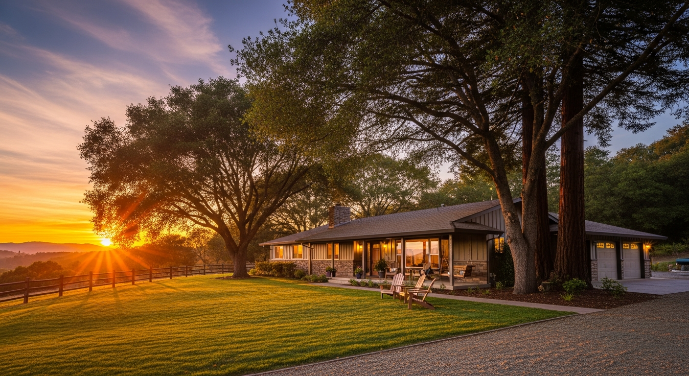 Orangevale spacious properties and mature neighborhoods