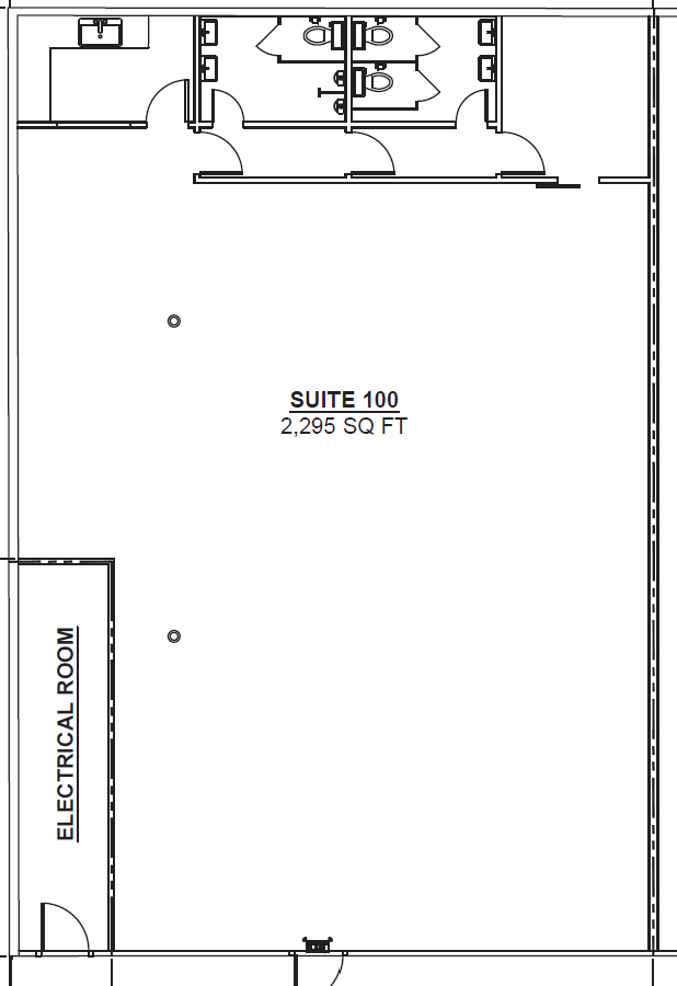 The Cove Suite 100 Floor Plan