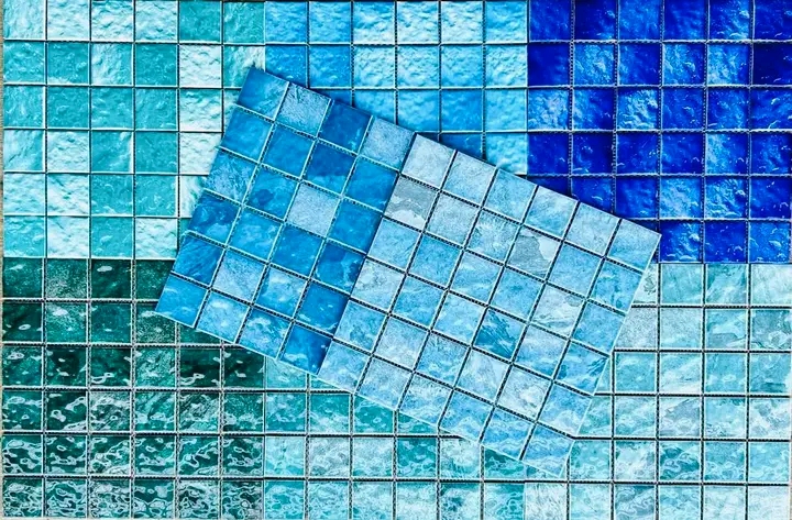 Mosaic Pool Tiling