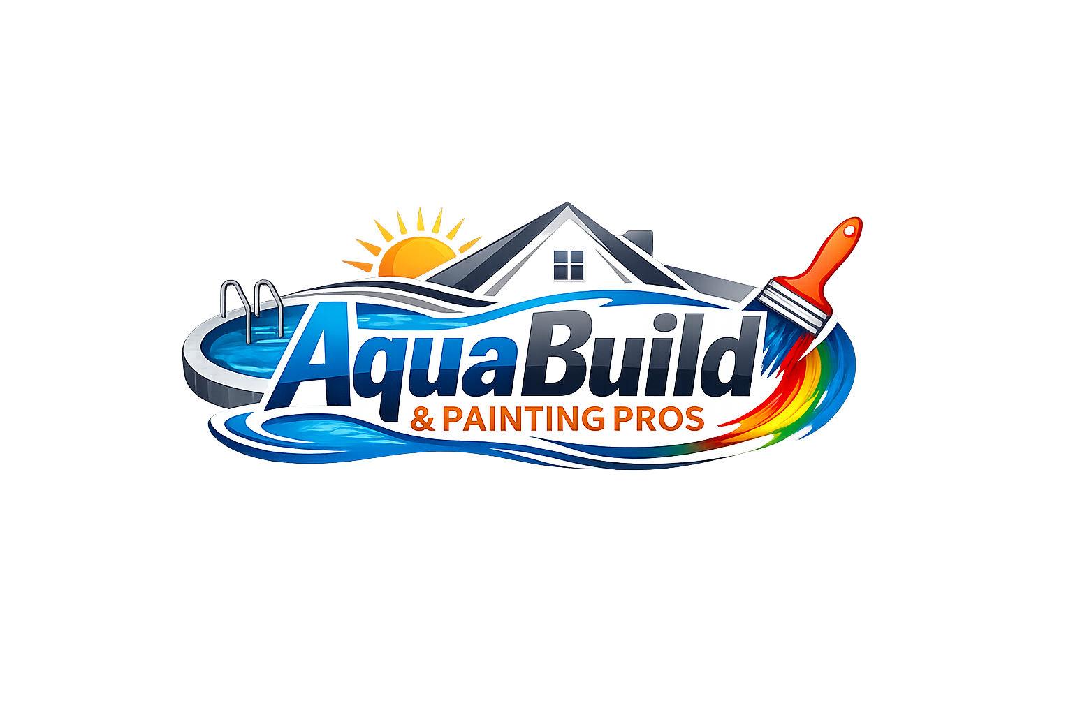Aquabuild & Painting Pros Logo