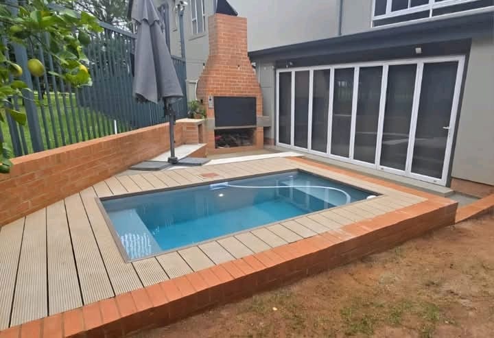 Compact Pool with Decking