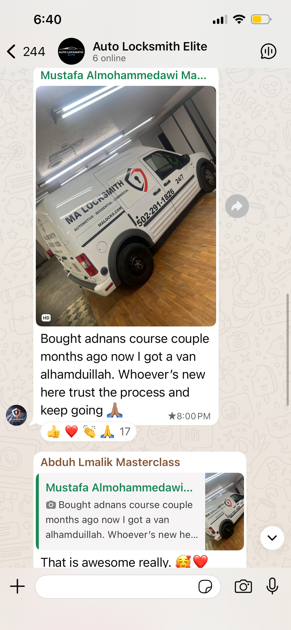 Mustafa - Success Story