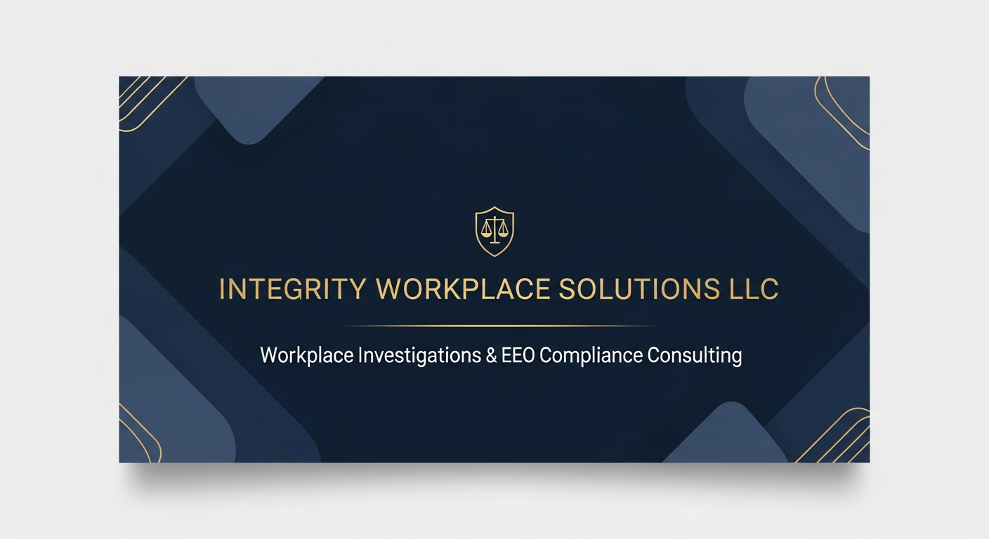 Integrity Workplace Solutions LLC — Workplace Investigations & EEO ...