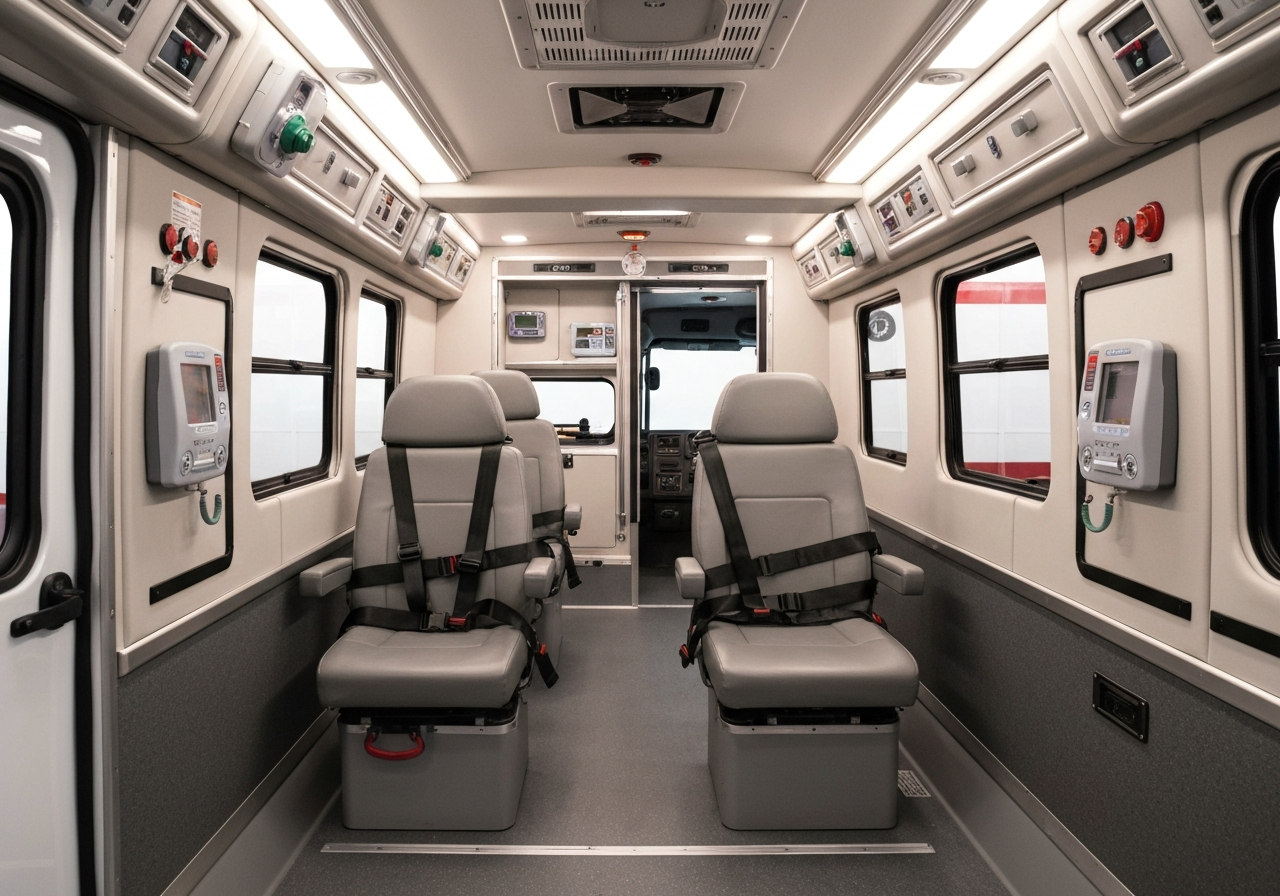 Modern Medical Van Interior