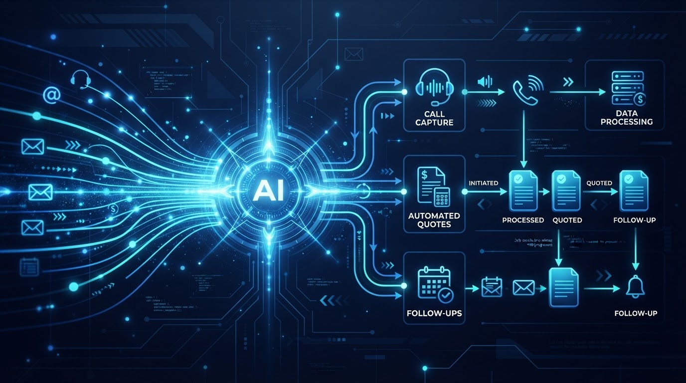 AI for Tradies: Automating Quotes, Calls and Follow-Ups