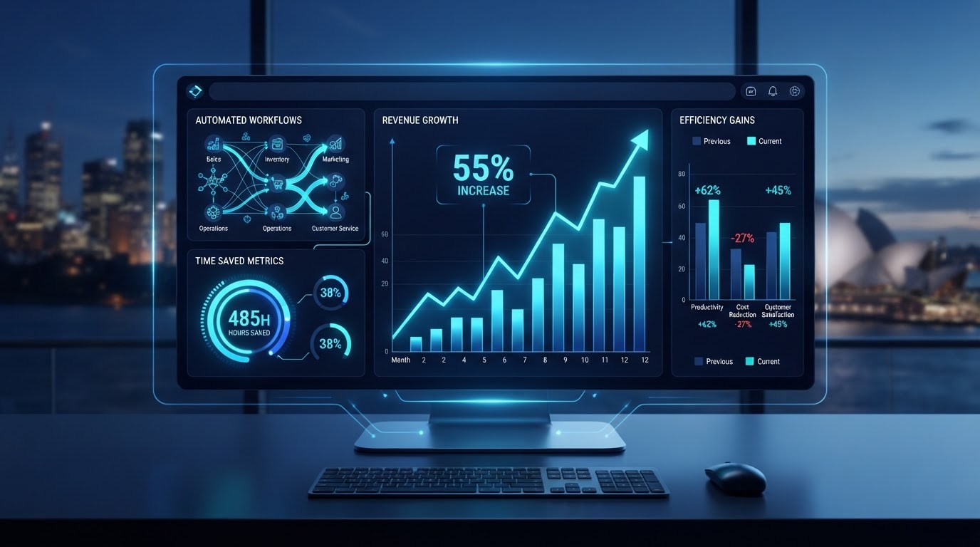 How AI Can Help Small Businesses Save Time and Increase Revenue - AI business guide for Australian businesses